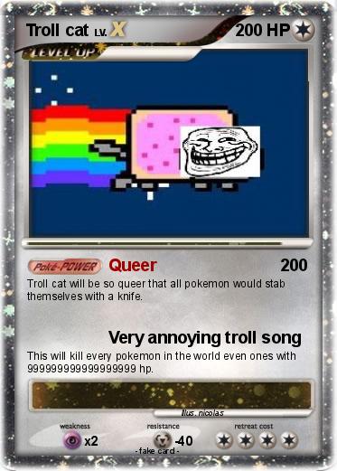 Pokemon Troll cat