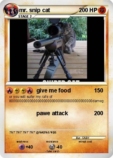 Pokemon mr. snip cat