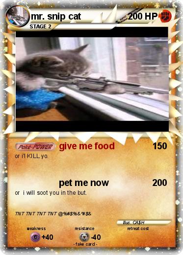 Pokemon mr. snip cat