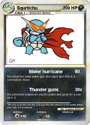Pokemon Squrtichu