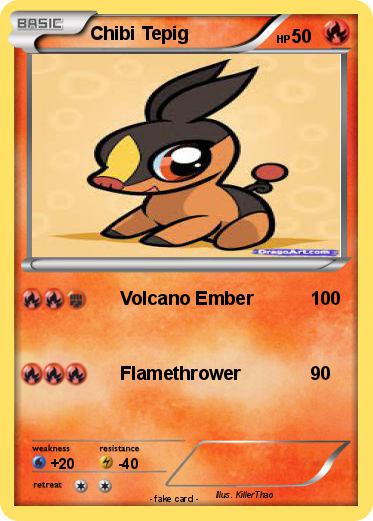 Pokemon Chibi Tepig