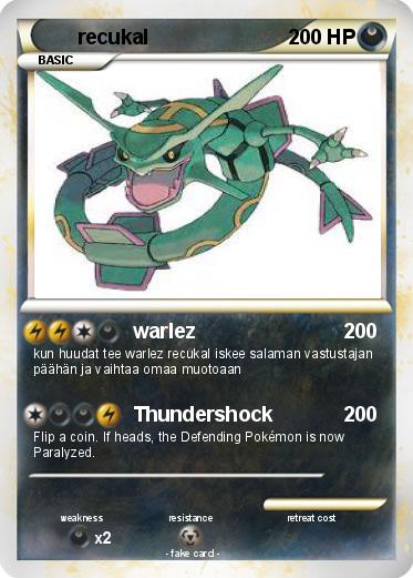 Pokemon recukal