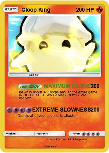 Pokemon Gloop King