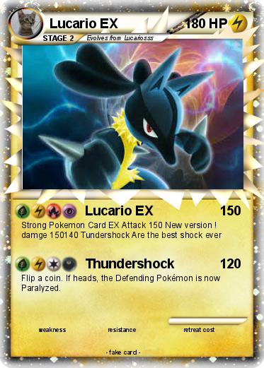 Pokemon Lucario EX