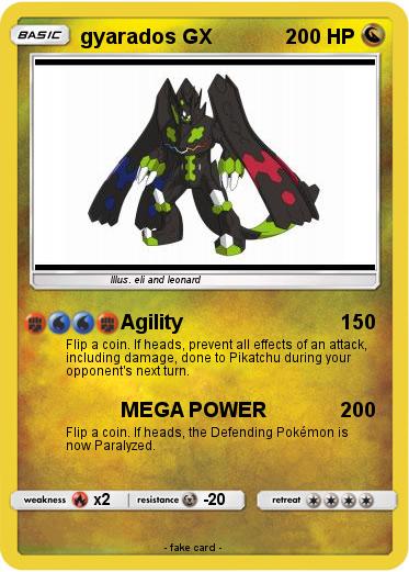 Pokemon gyarados GX