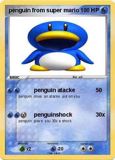 Pokemon penguin from super mario