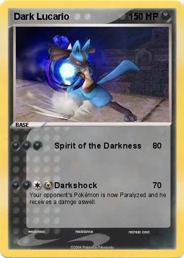 Pokemon Dark Lucario