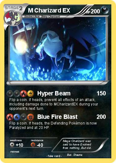 Pokemon M Charizard EX
