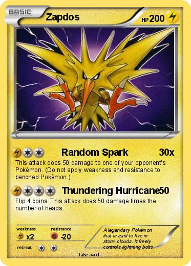 Pokemon Zapdos