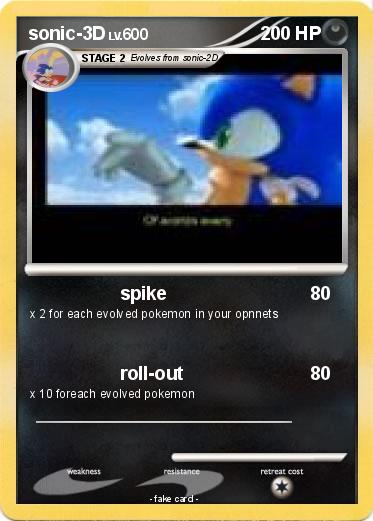 Pokemon sonic-3D