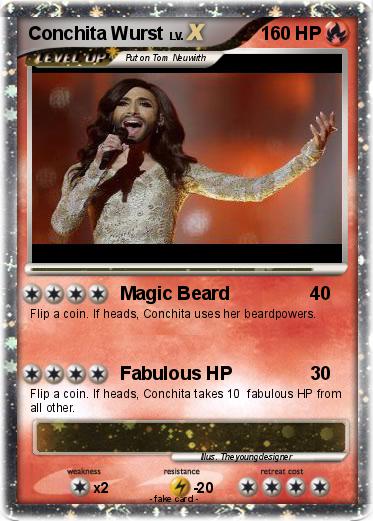 Pokemon Conchita Wurst
