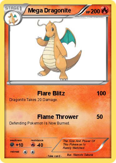 Pokemon Mega Dragonite