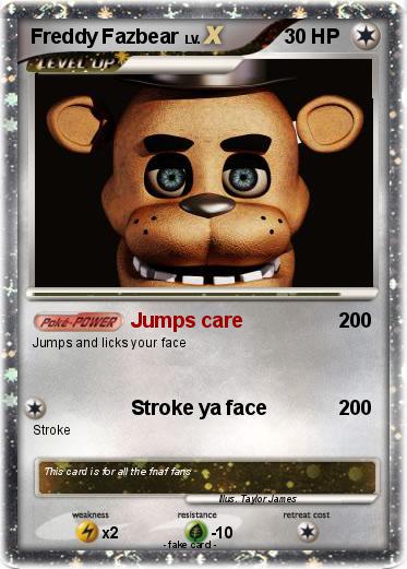 Pokemon Freddy Fazbear