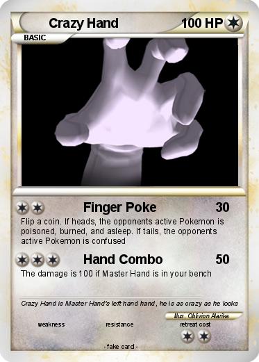 Pokemon Crazy Hand