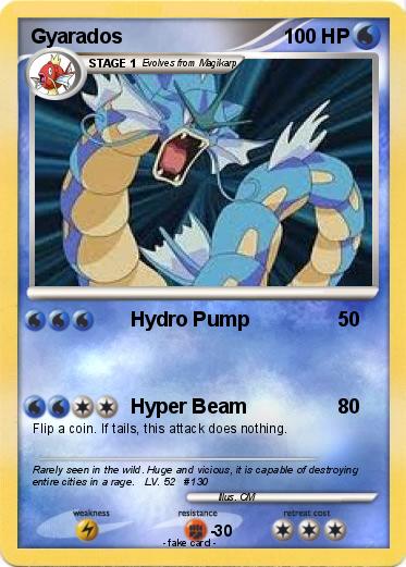 Pokemon Gyarados