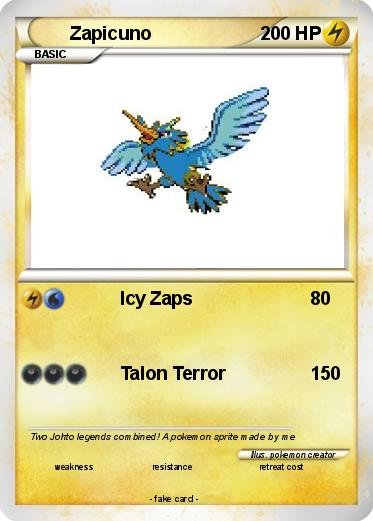Pokemon Zapicuno