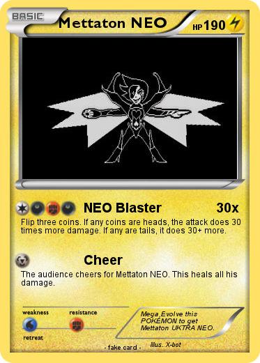 Pokemon Mettaton NEO