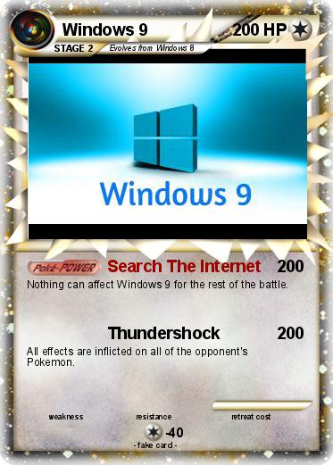 Pokemon Windows 9