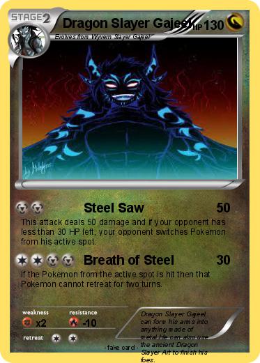 Pokemon Dragon Slayer Gajeel