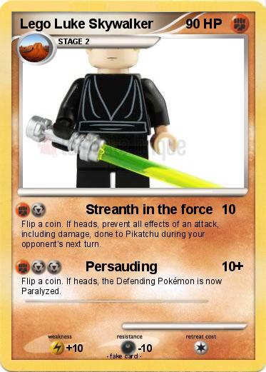 Pokemon Lego Luke Skywalker