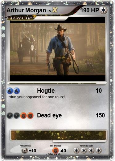 Pokemon Arthur Morgan