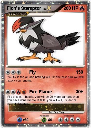 Pokemon Fion's Staraptor