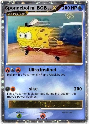 Pokemon Spongeboi mi BOB