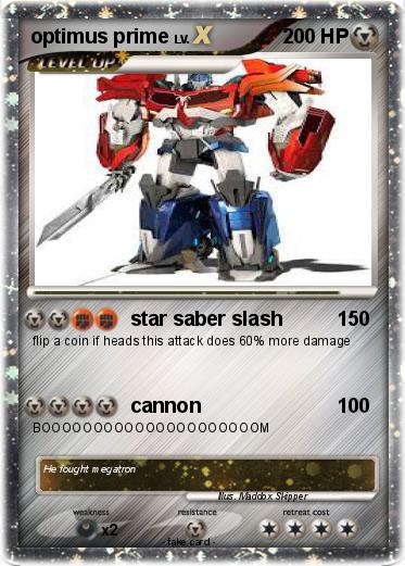 Pokemon optimus prime