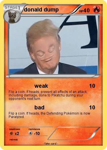 Pokemon donald dump