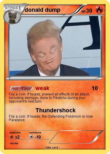 Pokemon donald dump