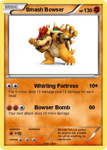 Pokemon Smash Bowser