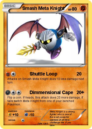 Pokemon Smash Meta Knight