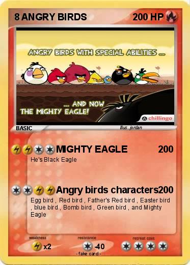 Pokemon 8 ANGRY BIRDS