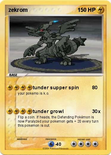 Pokemon zekrom