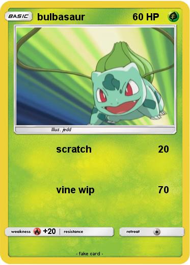 Pokemon bulbasaur