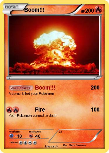 Pokemon Boom!!!