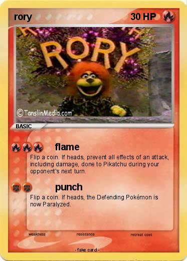 Pokemon rory