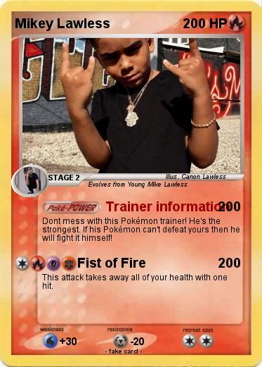 Pokemon Mikey Lawless