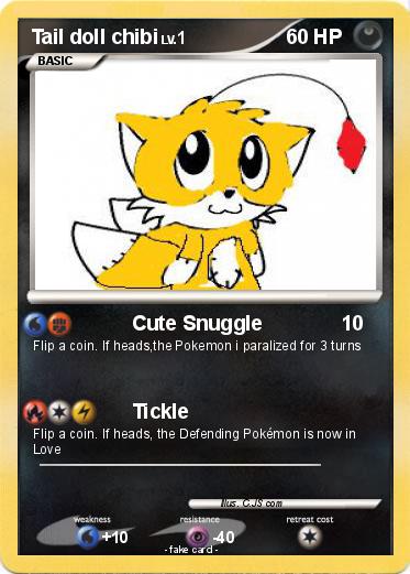 Pokemon Tail doll chibi