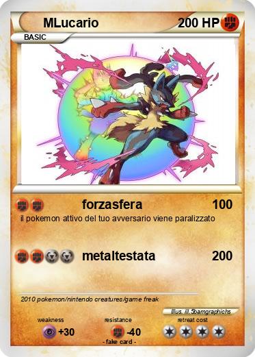 Pokemon MLucario