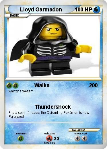 Pokemon Lloyd Garmadon