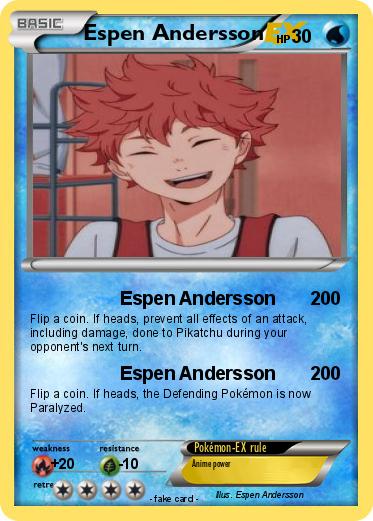 Pokemon Espen Andersson