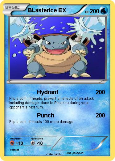 Pokemon BLasterice EX