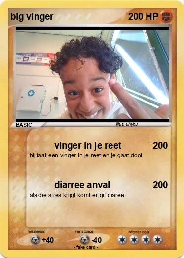 Pokemon big vinger