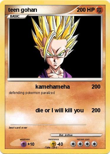 Pokemon teen gohan