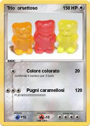 Pokemon Trio  orsettoso