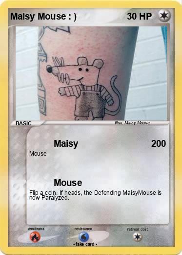 Pokemon Maisy Mouse : )