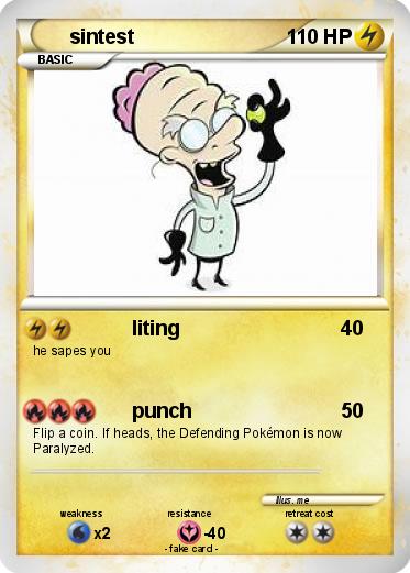 Pokemon sintest
