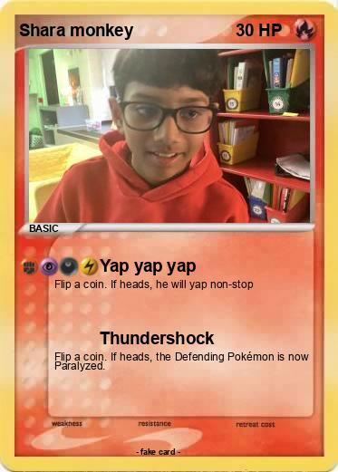Pokemon Shara monkey