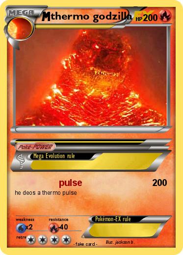 Pokemon thermo godzilla